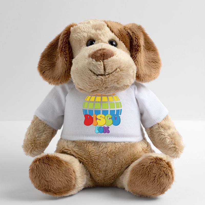 Disco Fox Boule Disco Groovy Discothèque Discofox Chien en peluche Helge MiniFeet®