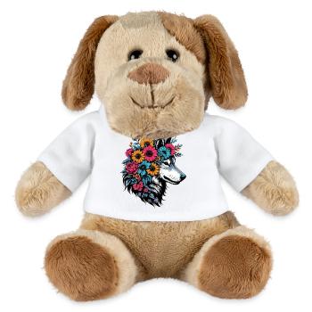 Wolf - MiniFeet® Hund Helge - Weiß - Vorne