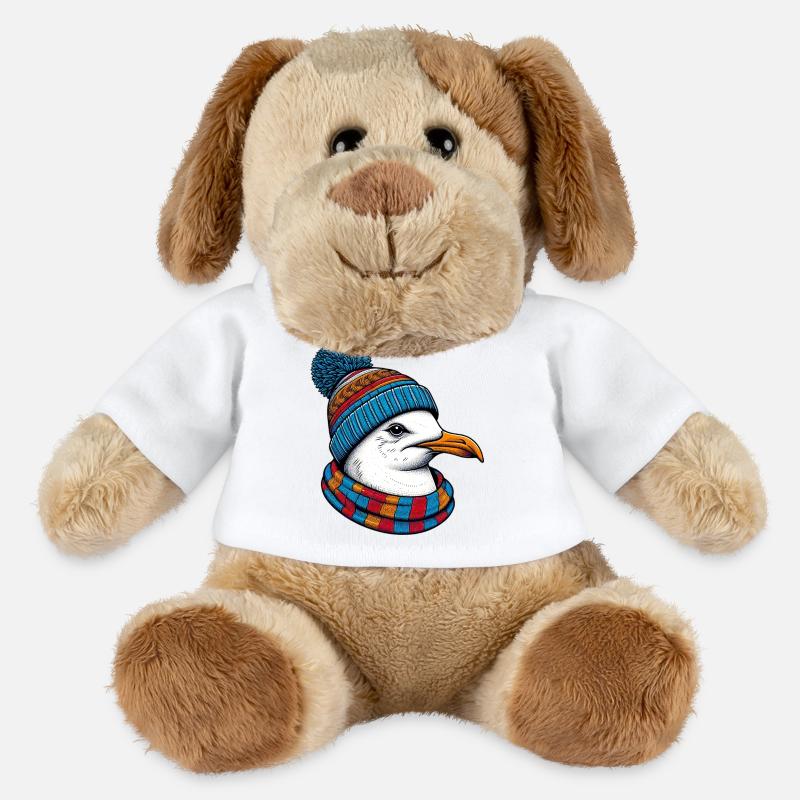 Möwe - MiniFeet® Hund Helge - Weiß