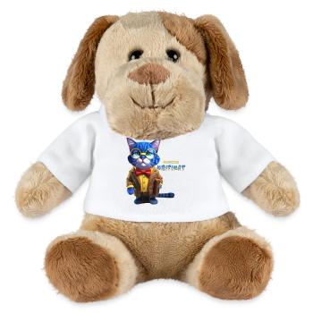 Professor Kritikat - MiniFeet® Dog Helge - white - Front
