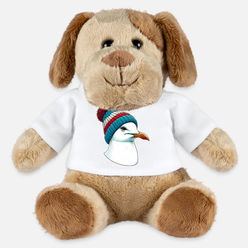 Möwe - MiniFeet® Hund Helge - Weiß