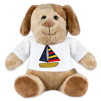 anniversary. Anniversary Decade. humor. funny - MiniFeet® Dog Helge - white - Front