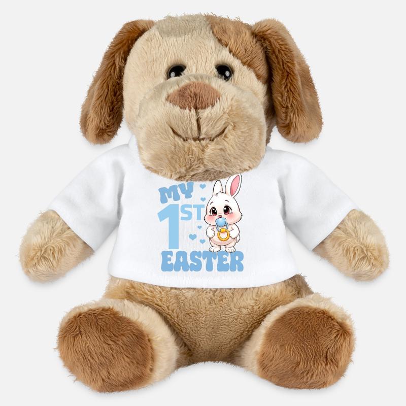 My First Easter Baby - MiniFeet® Hund Helge - Weiß