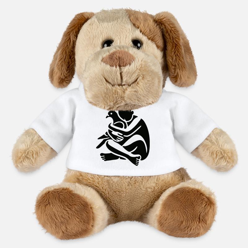 Tauben bringen Frieden - MiniFeet® Hund Helge - Weiß
