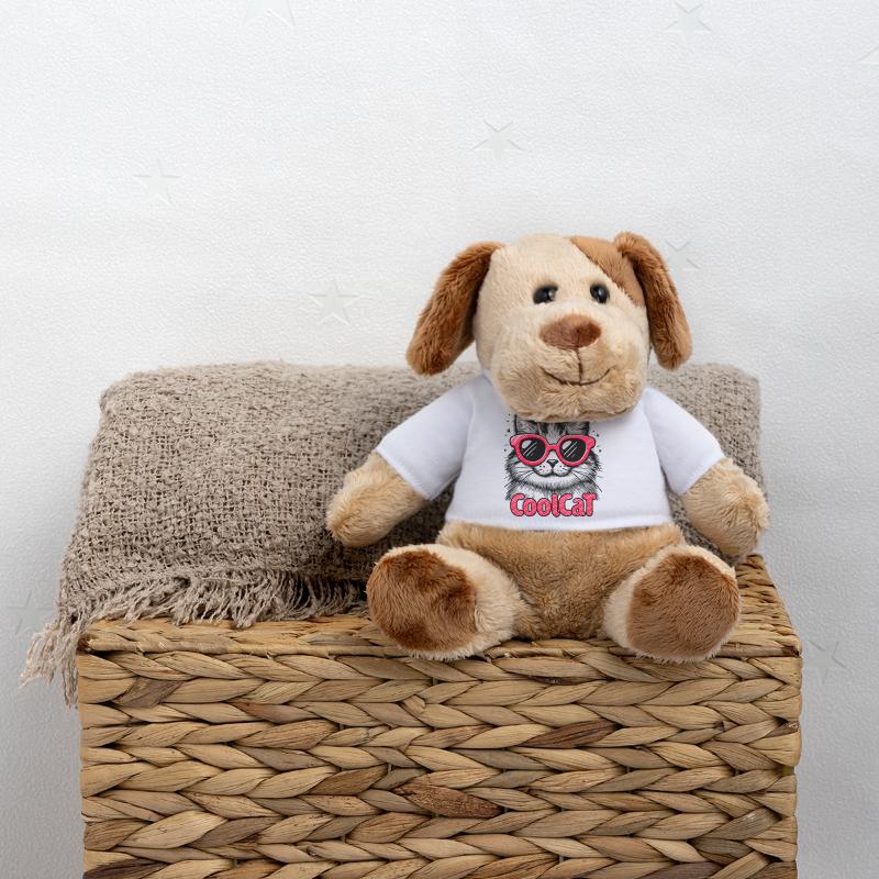 Chat cool 1 Chien en peluche Helge MiniFeet®