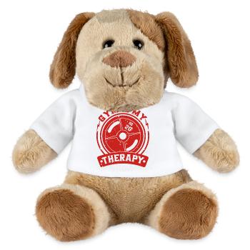 Gym Therapy Weight Plate - MiniFeet® Dog Helge - white - Front