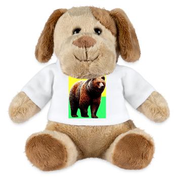 bear - MiniFeet® Dog Helge - white - Front