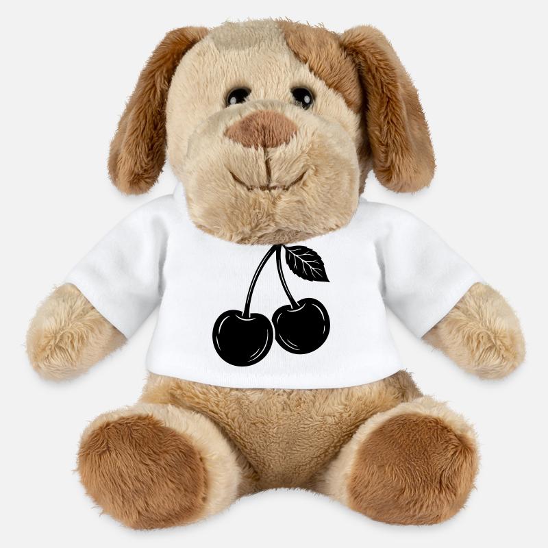 Cherry Pair Silhouette - MiniFeet® Dog Helge - white