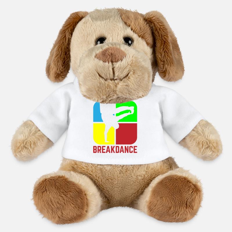 Breakdancing - MiniFeet® Dog Helge - white
