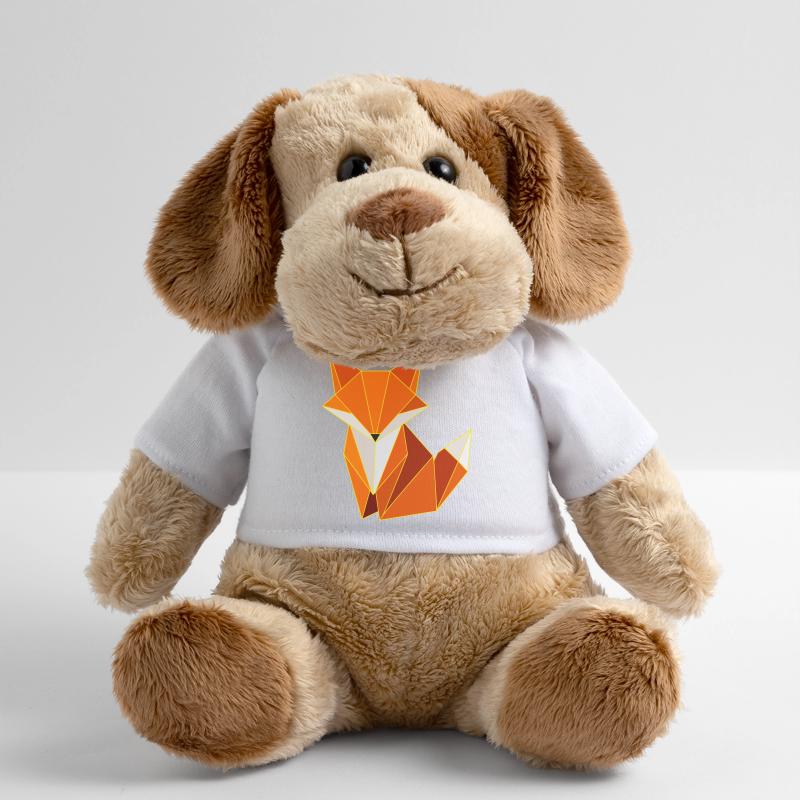 Conception de la géométrie des polygones Fox Chien en peluche Helge MiniFeet®
