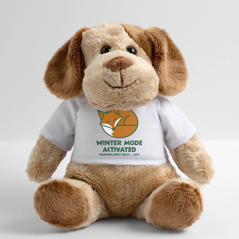 Renard d’hiver activé Chien en peluche Helge MiniFeet®
