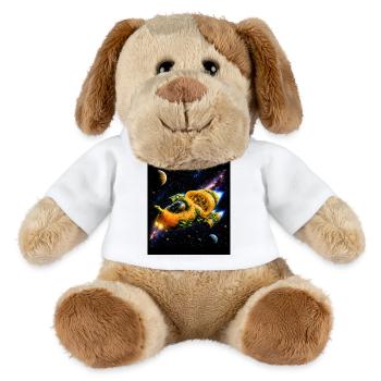 Citrus Spaceship Adventure - MiniFeet® Dog Helge - white - Front