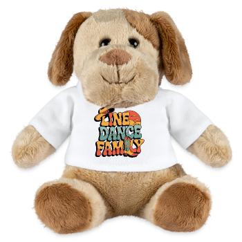 Line Dance Linedance Familie - MiniFeet® Hund Helge - Weiß - Vorne