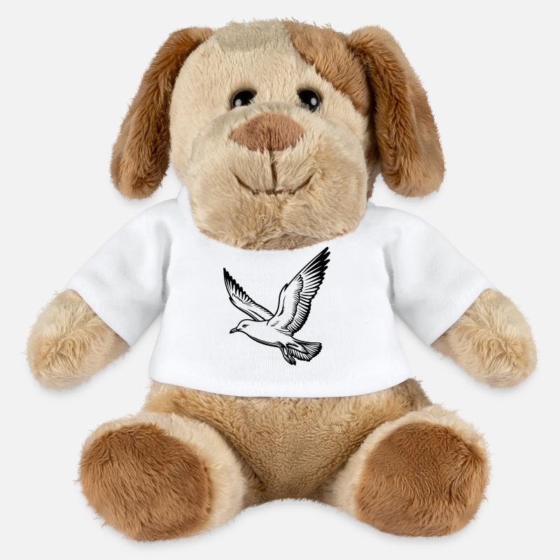 Möwe - MiniFeet® Hund Helge - Weiß