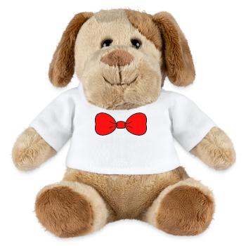 NODE. BOW TIE - MiniFeet® Dog Helge - white - Front