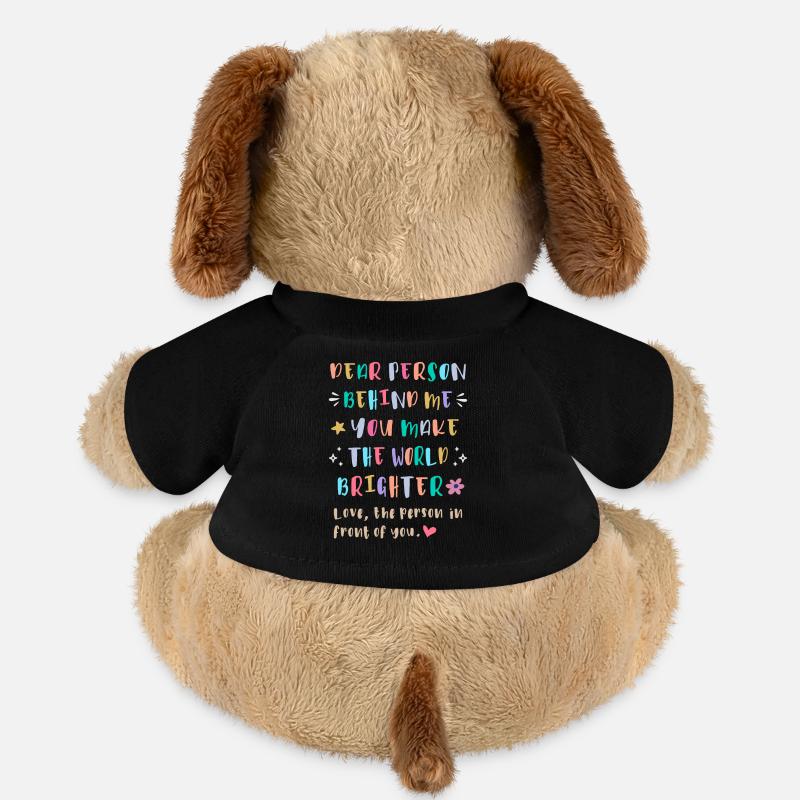 Verbreite Freundlichkeit hinter dir - MiniFeet® Hund Helge - Schwarz