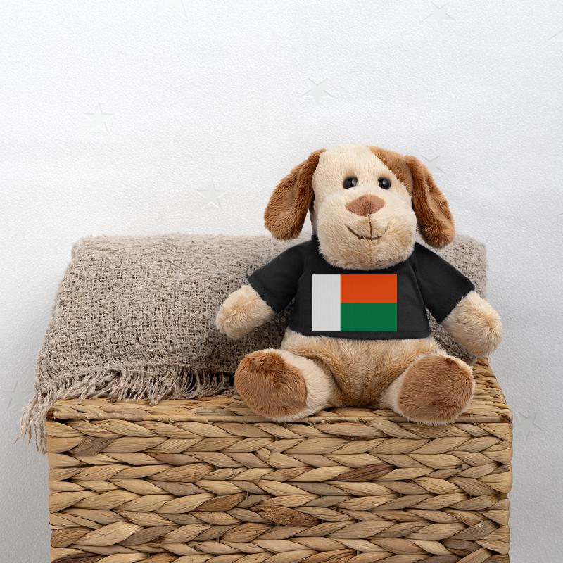 Drapeau Madagascar Chien en peluche Helge MiniFeet®