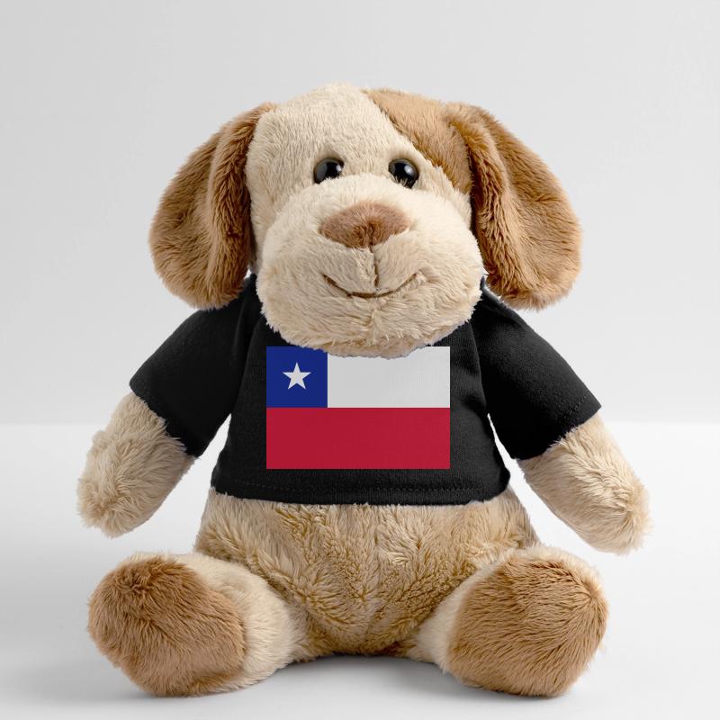Chili flag / Drapeau Chili Chien en peluche Helge MiniFeet®