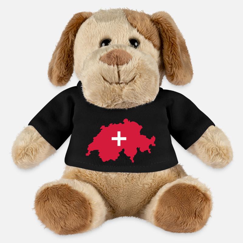 Switzerland - MiniFeet® Dog Helge - black