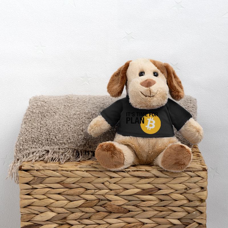 IT'S TIME FOR PLAN B (BITCOIN) MiniFeet® Hund Helge