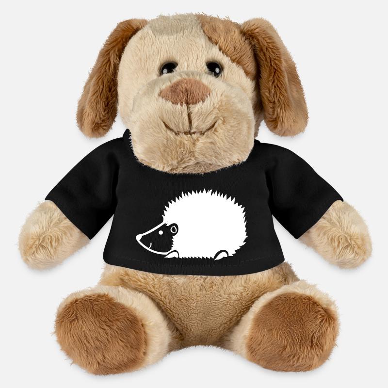 hérisson - Chien en peluche Helge MiniFeet® - noir