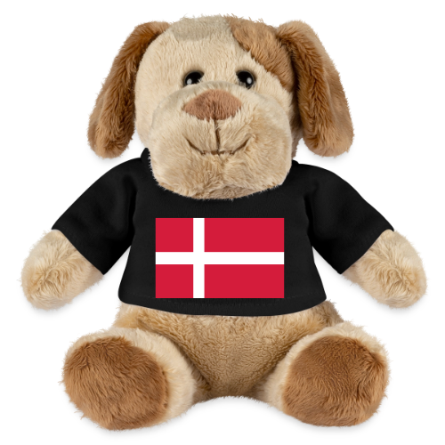 Dänemark Flagge auf MiniFeet® Hund Helge