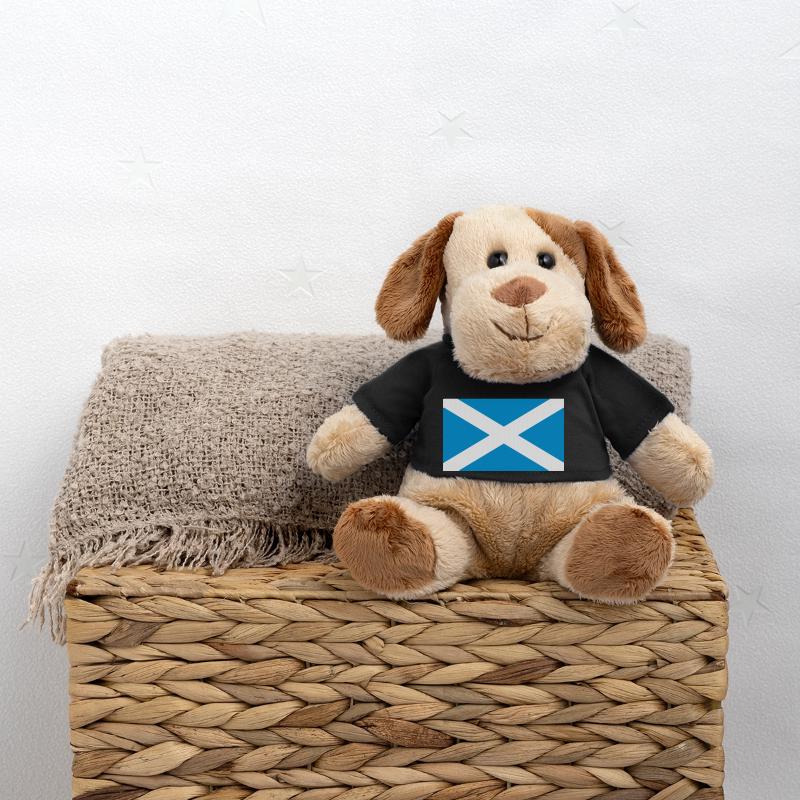 Flagge Schottlands MiniFeet® Hund Helge