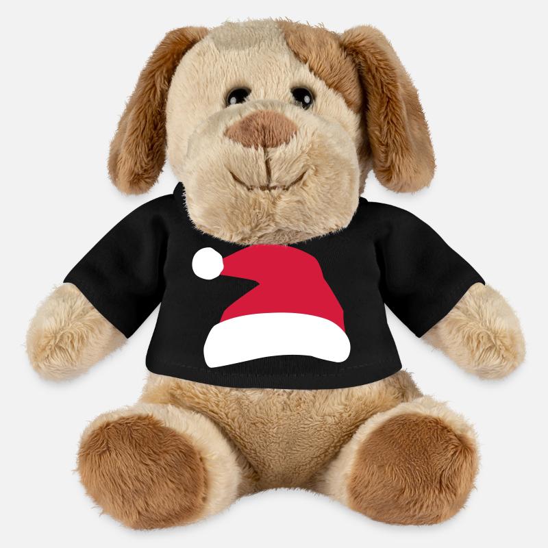 Weihnachtsmann Mütze - MiniFeet® Hund Helge - Schwarz