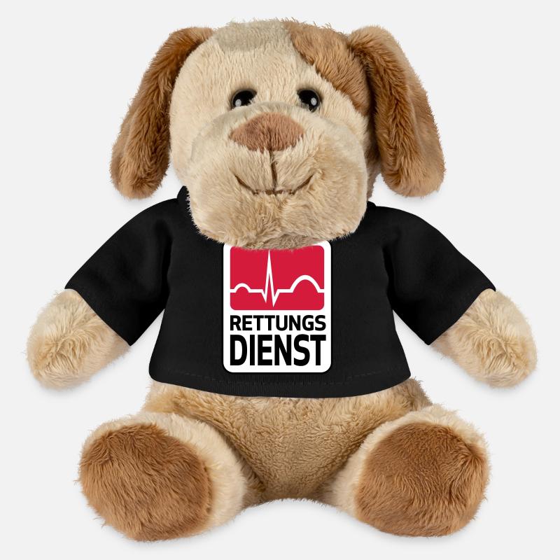 Rettungsdienst - MiniFeet® Hund Helge - Schwarz