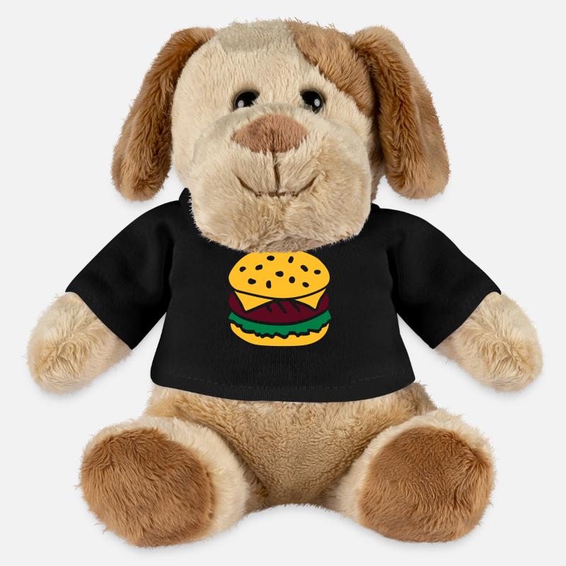Burger - MiniFeet® Hund Helge - Schwarz
