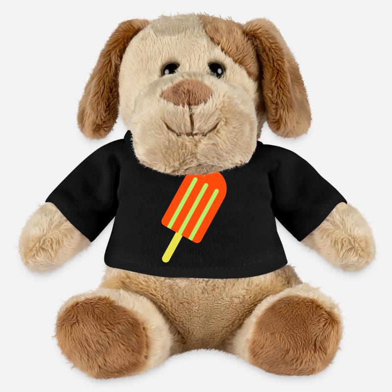 Crème glacée Crème glacée 1 - Chien en peluche Helge MiniFeet® - noir