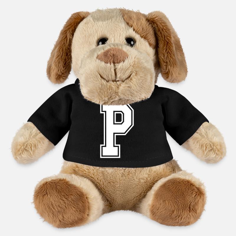 Buchstabe P - MiniFeet® Hund Helge - Schwarz