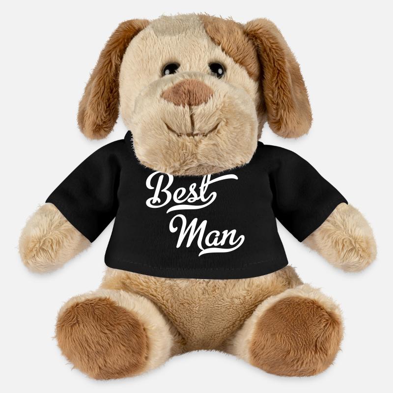 Best man - MiniFeet® Dog Helge - black
