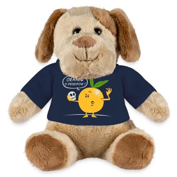 Orange o Verzweiflung - MiniFeet® Hund Helge - French Navy - Vorne