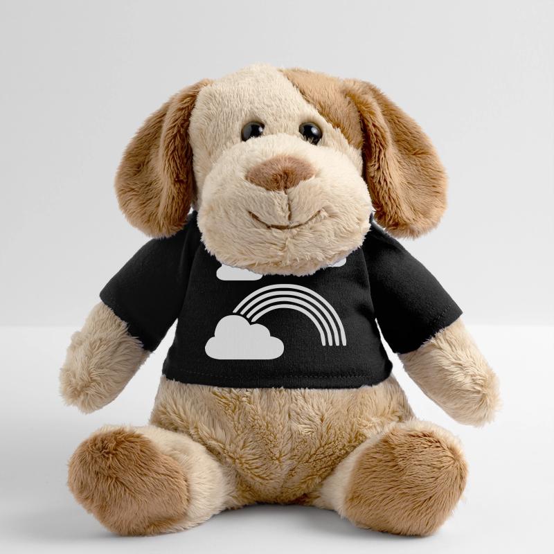 Arc-en-ciel avec nuages Chien en peluche Helge MiniFeet®