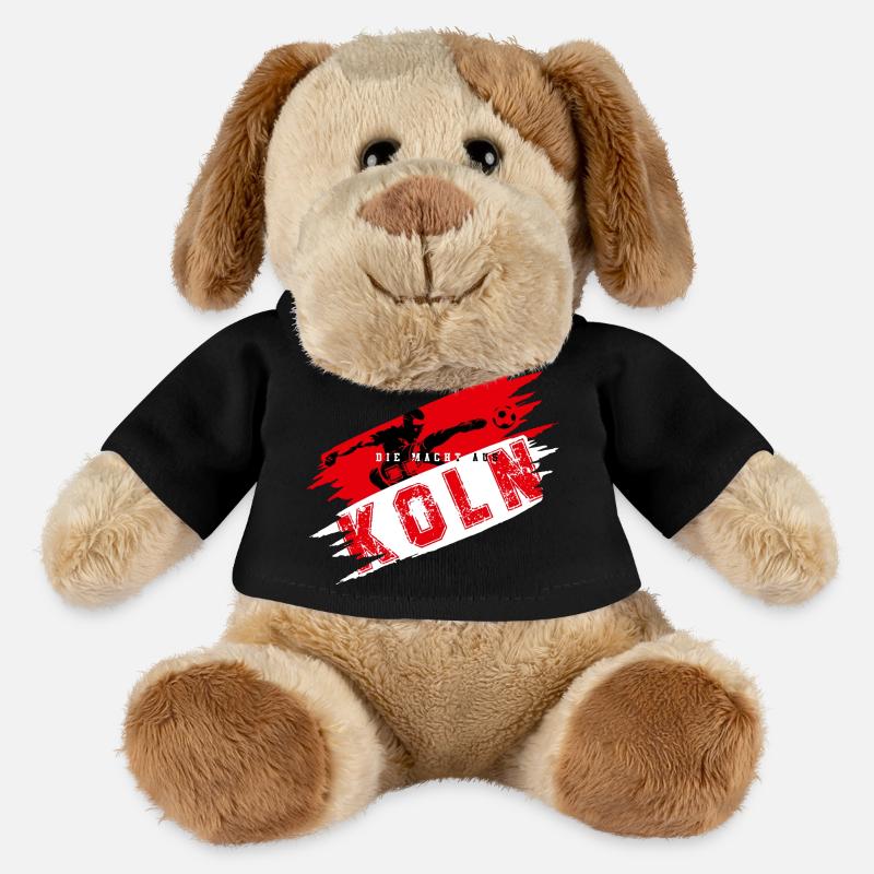 Fussball Köln Ruhrpott - MiniFeet® Hund Helge - Schwarz