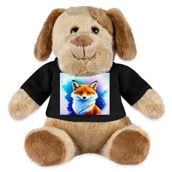 Neon Fairy Fox - MiniFeet® Dog Helge - black - Front