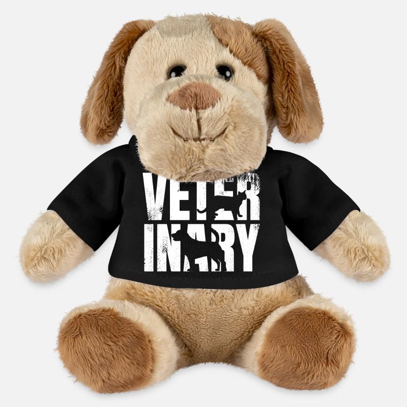 Lustiger Tierarzt - MiniFeet® Hund Helge - Schwarz