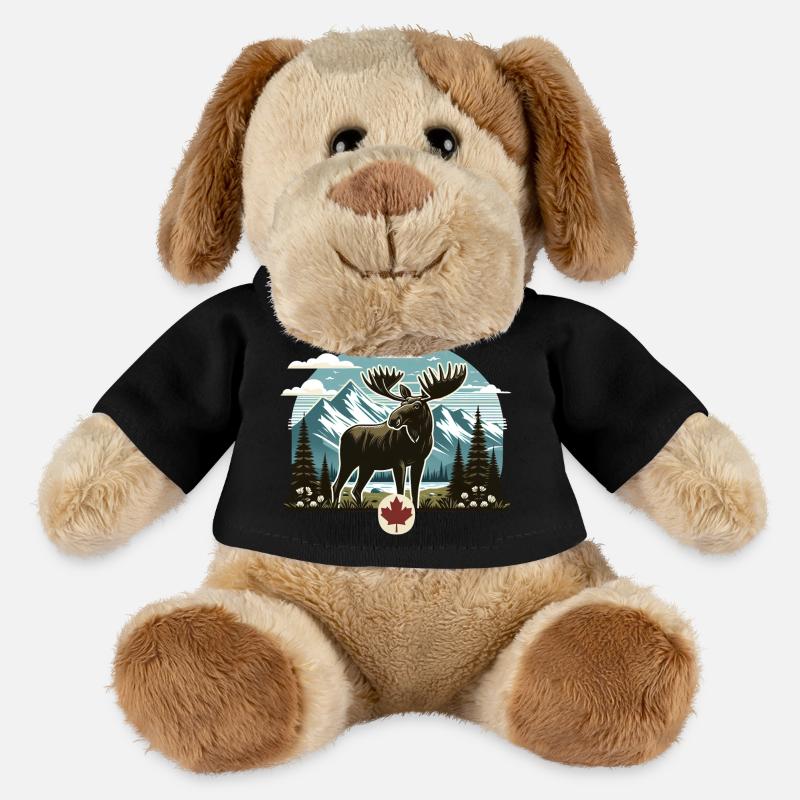 Kanada 18 - MiniFeet® Hund Helge - Schwarz