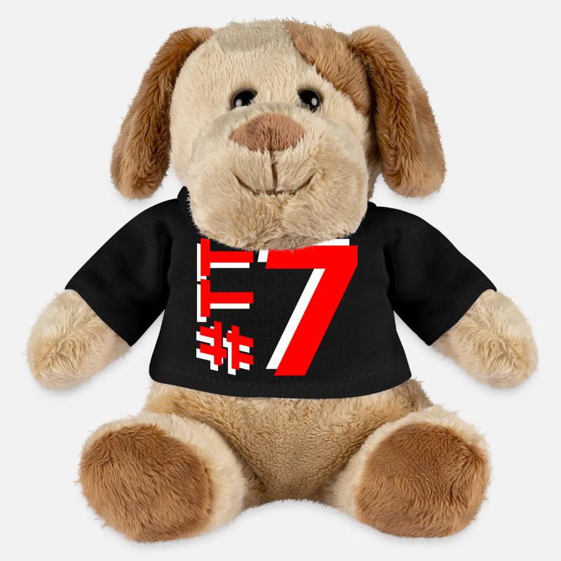 TT7 - Chien en peluche Helge MiniFeet® - noir