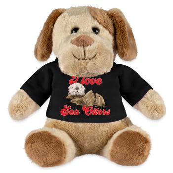 Seeotter - MiniFeet® Hund Helge - Schwarz - Vorne