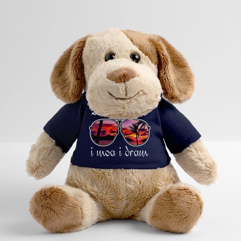 zwickts mi i moa i dram, sentiment de vacances, dialecte Chien en peluche Helge MiniFeet®