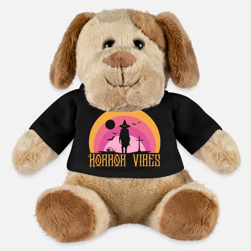 Horror Vibes Witch Silhouette Sunset - MiniFeet® Dog Helge - black