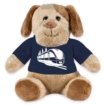 Railroad - MiniFeet® Dog Helge - french navy - Front