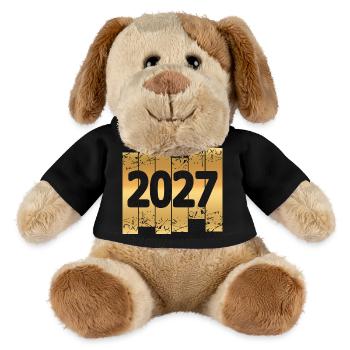 2027 - MiniFeet® Dog Helge - black - Front