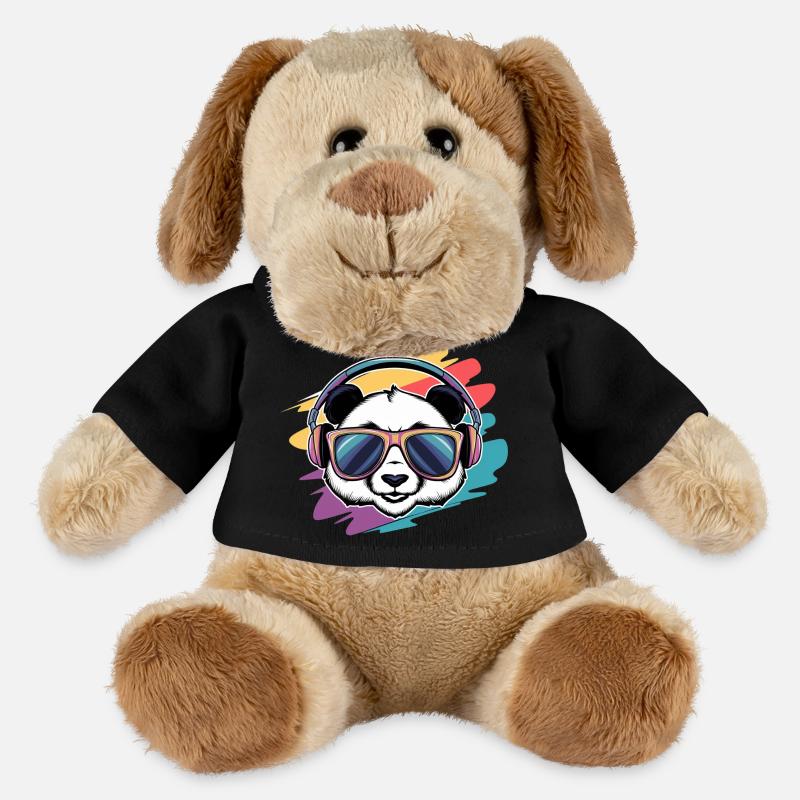 Cool Panda Vibes - MiniFeet® Dog Helge - black