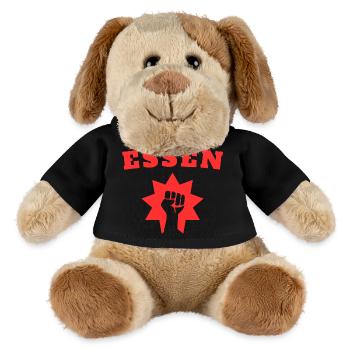 Eat - MiniFeet® Dog Helge - black - Front