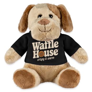 Waffle House – Crispy & Warm - MiniFeet® Dog Helge - black - Front