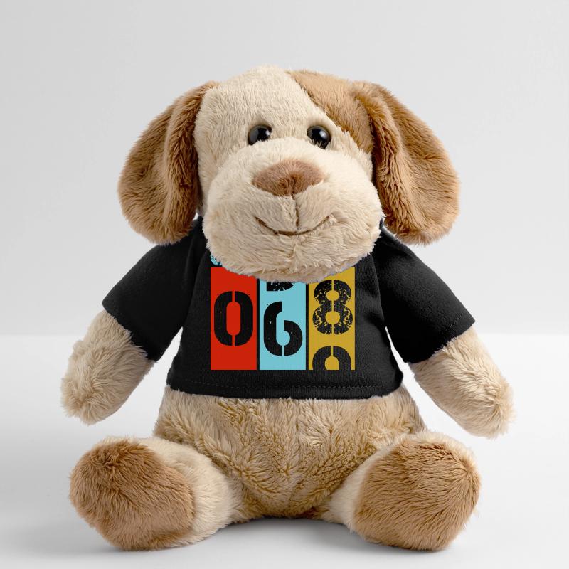 Oldometer 68 Retro 69th Birthday Milestone MiniFeet® Dog Helge