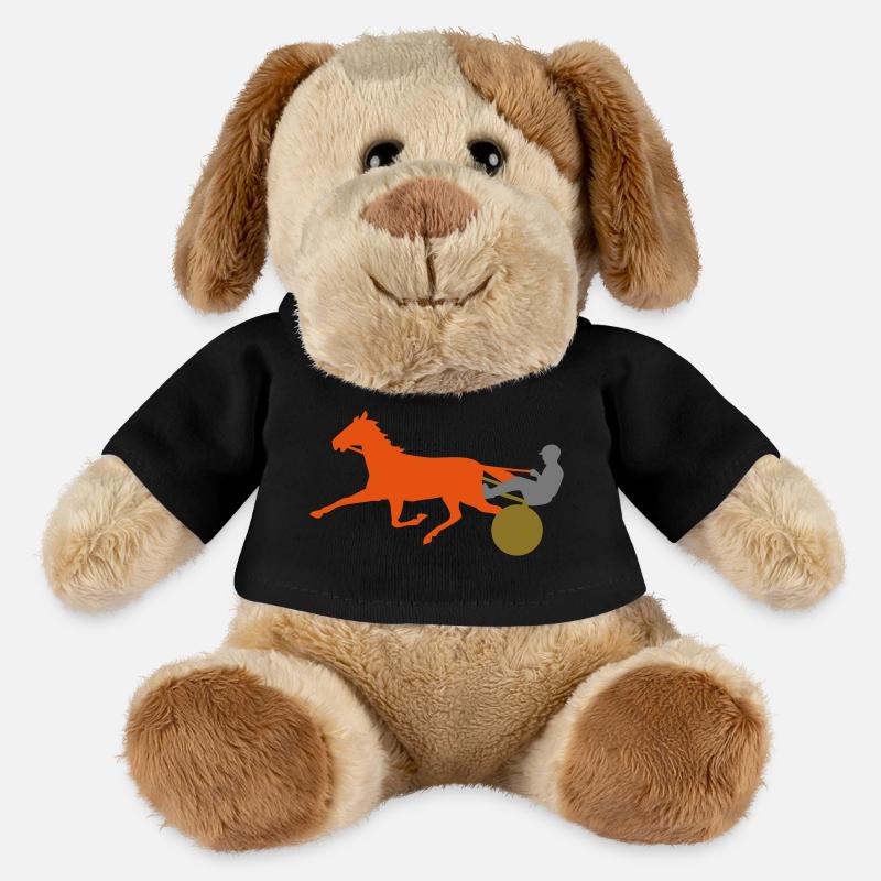 Conception dynamique du trotteur - Chien en peluche Helge MiniFeet® - noir